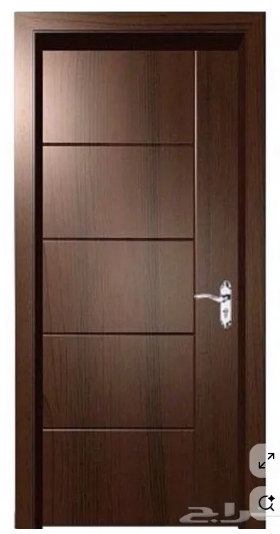 PUERTAS INTERIORES                                                          Fabricacion, Montura y pintura de Puerta lisa en madera de Roble brasileño pintada con fondo y acabado al natural.  Incluye :  Marcó cubre mocheta, jambas de 7cm de ancho y 1.5 de esp. En ambos lados.  