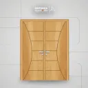 PUERTA Doble | Jequitiba